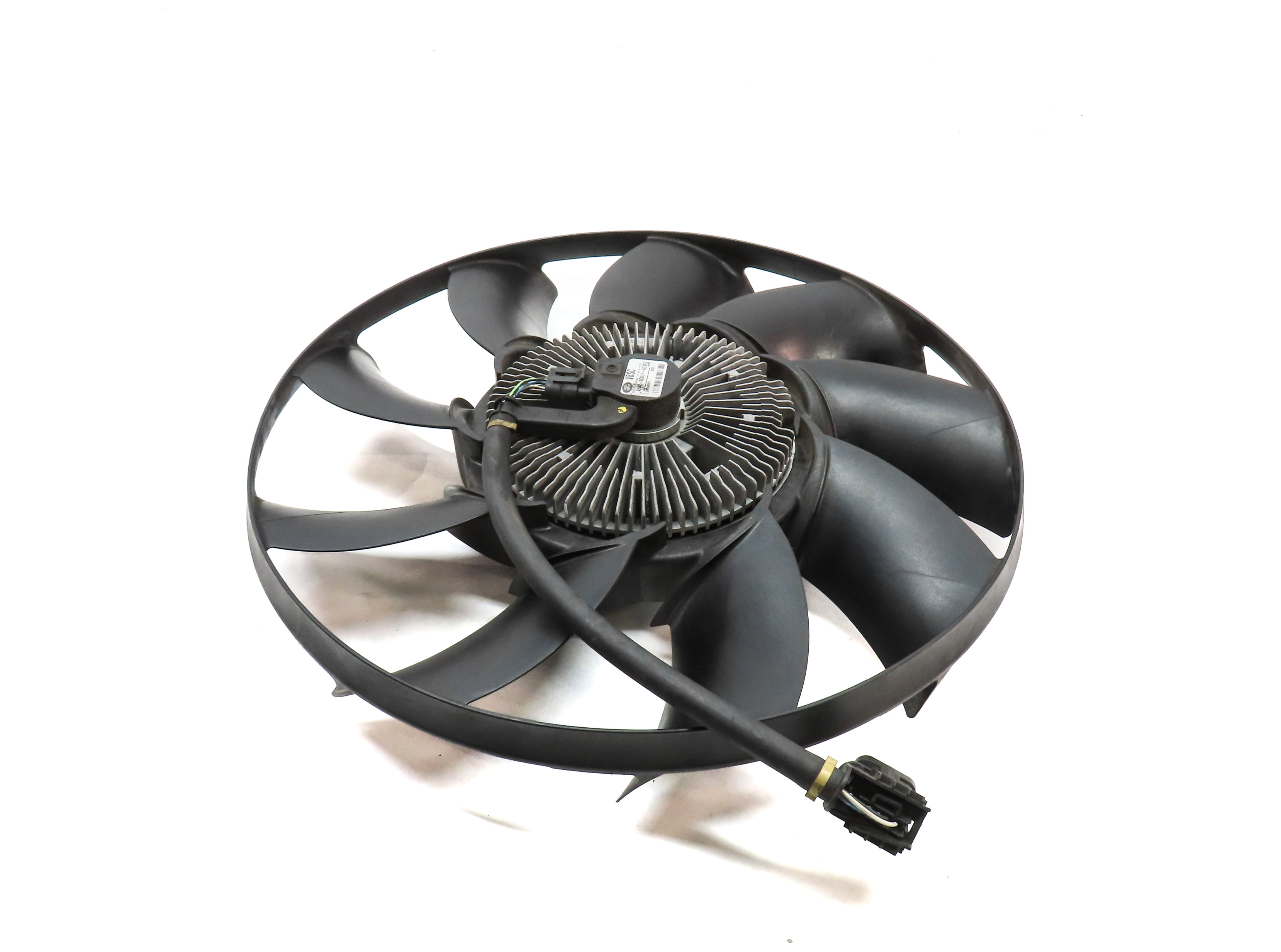 13-16 RANGE ROVER SPORT (L405 L494) CONDENSER ELECTRIC COOLING FAN & SHROUD — exact item pictured